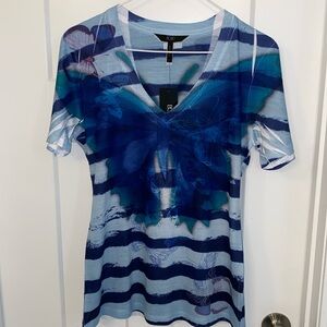 BCBG Butterfly top